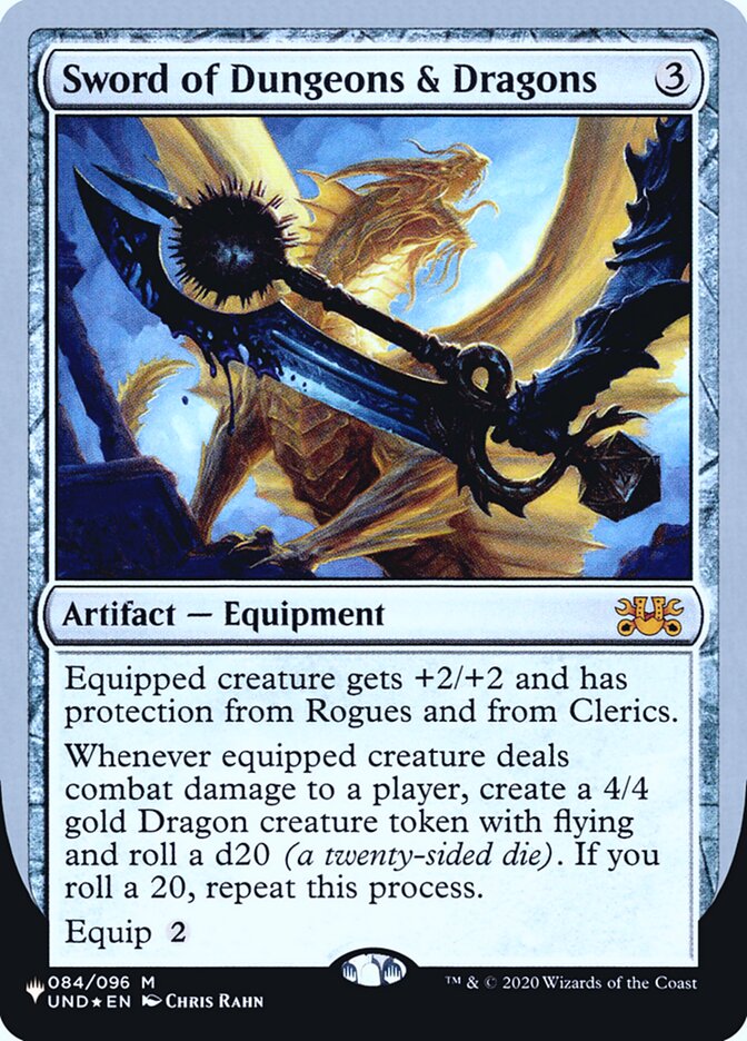 Sword of Dungeons & Dragons | Mystery Booster/The List | Card Kingdom