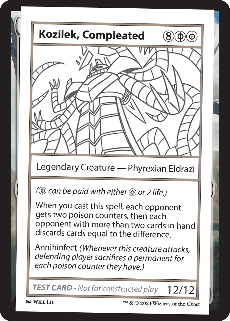 Magic: The Gathering Mox Poison テストカード Mox Poison - Un-Known Event Playtest Cards - Magic: The