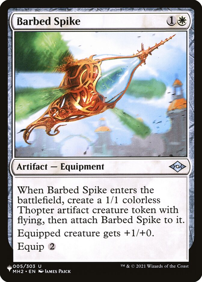 Barbed Spike | Mystery Booster/The List | Card Kingdom