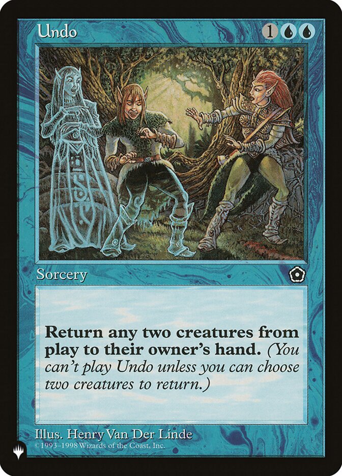 Undo | Mystery Booster/The List | Card Kingdom