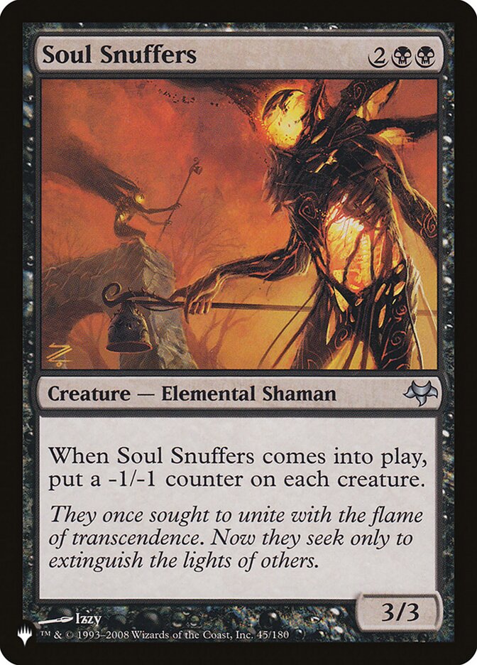 Soul Snuffers | Mystery Booster/The List | Card Kingdom