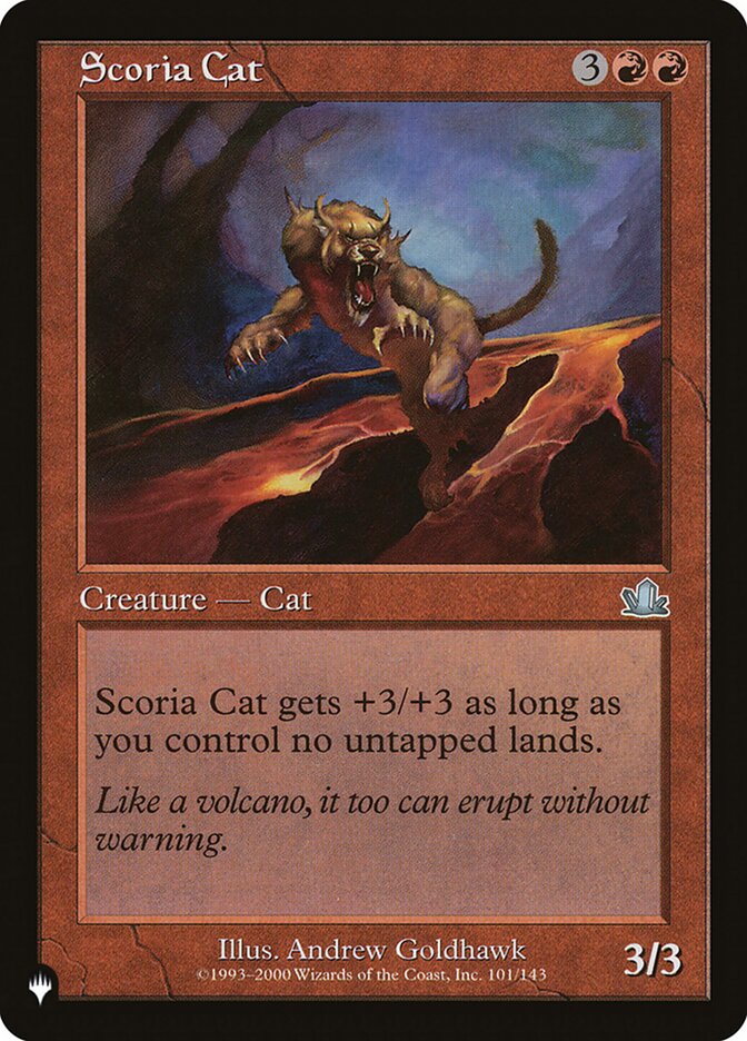 Mystery Booster/The List: Scoria Cat (Prophecy)