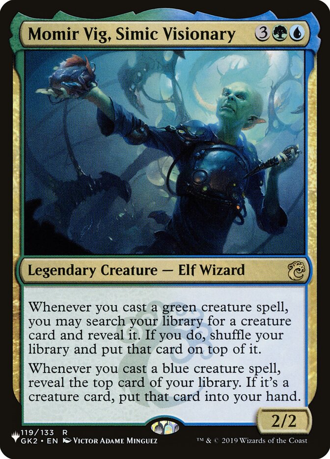 Momir Vig, Simic Visionary | Mystery Booster/The List | Card Kingdom