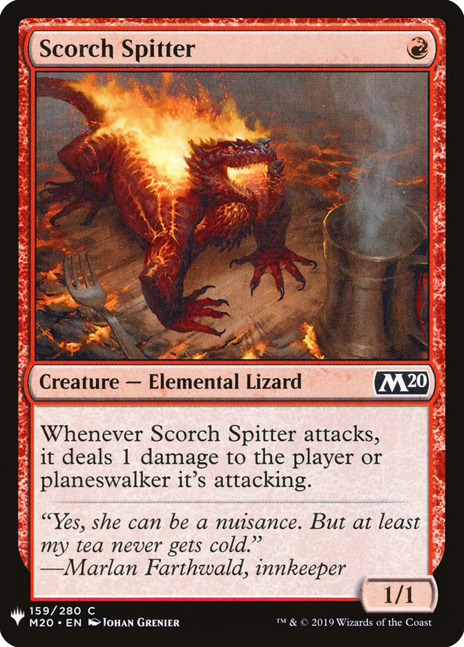 Scorch Spitter | Mystery Booster/The List | Card Kingdom