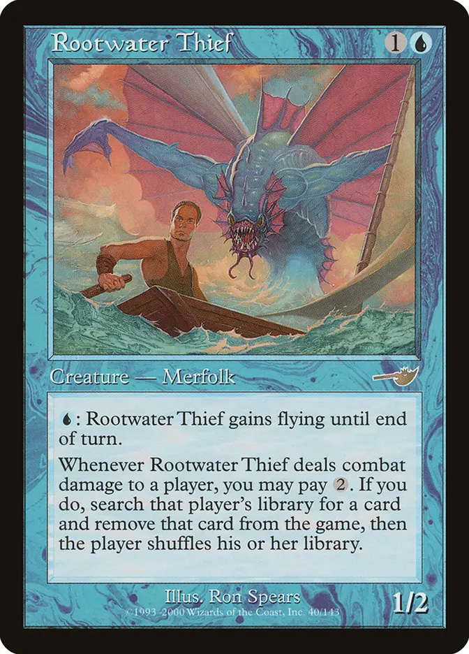 MTG NEM ルートウォーターの泥棒(EN)foil 4枚セット Rootwater Thief | Nemesis Foil | Card Kingdom