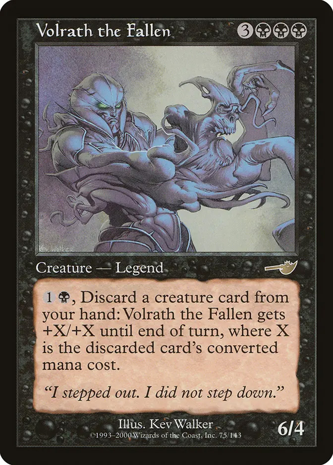 Volrath the Fallen | Nemesis Foil | Card Kingdom