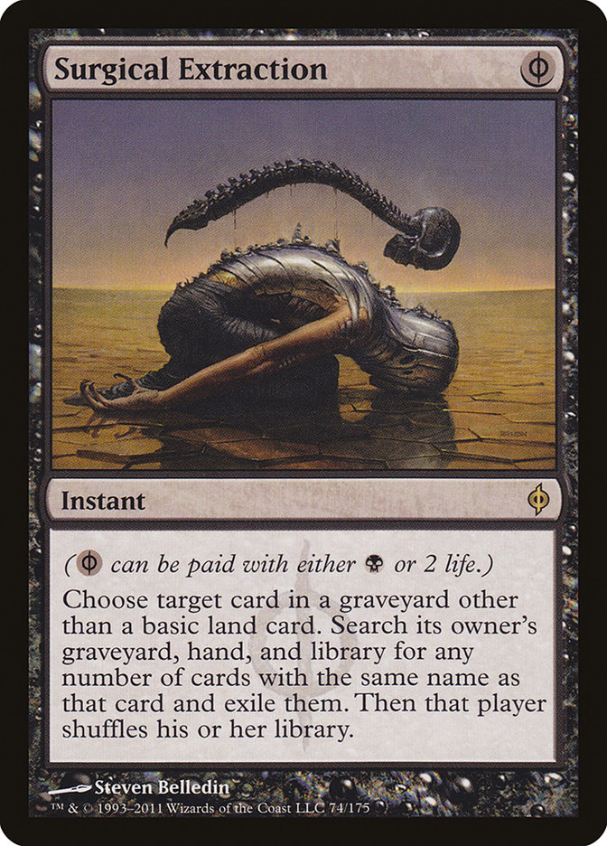 Surgical Extraction | New Phyrexia Foil | Modern | Card Kingdom