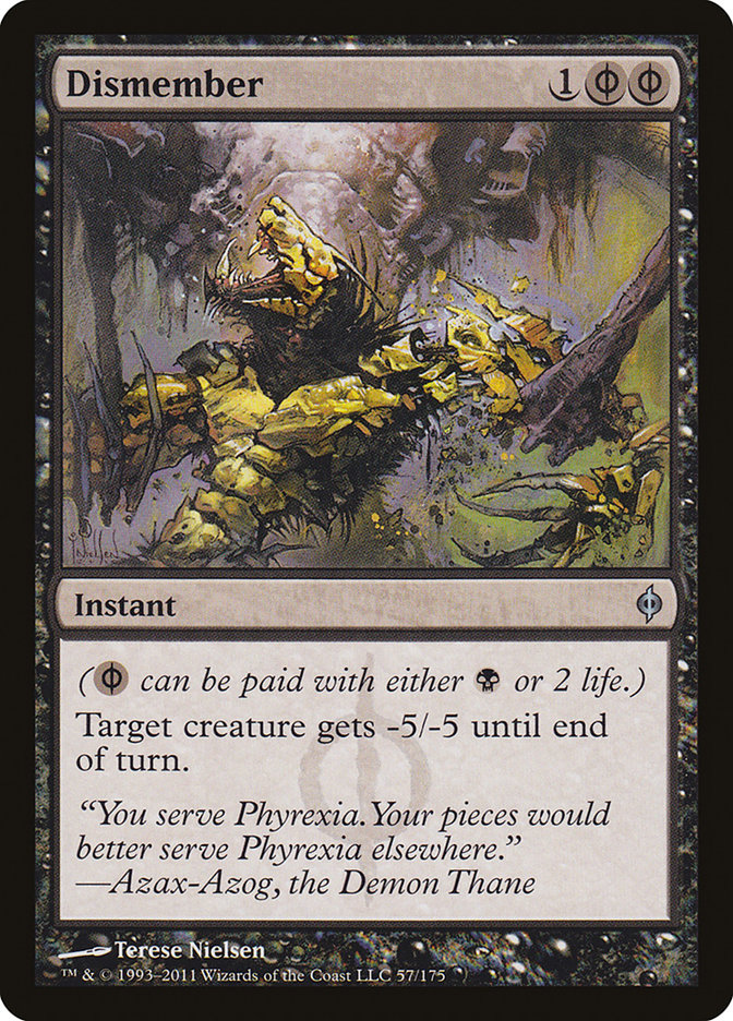 Dismember | New Phyrexia Foil | Modern | Card Kingdom