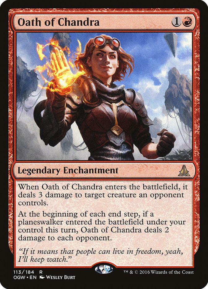 mtg gatewatch cards Oath of Nissa [Oath of the Gatewatch]