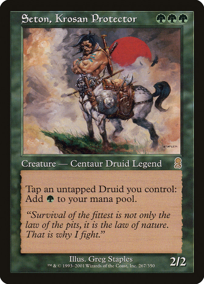 Seton, Krosan Protector - Odyssey | Bazaar of Magic