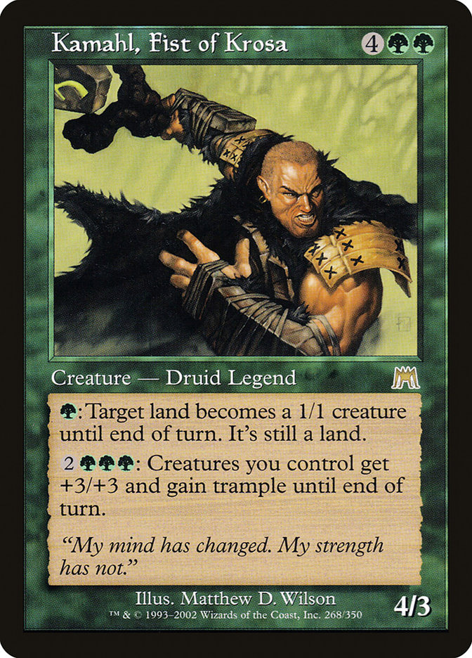 Kamahl, Fist of Krosa | Onslaught Foil | Card Kingdom