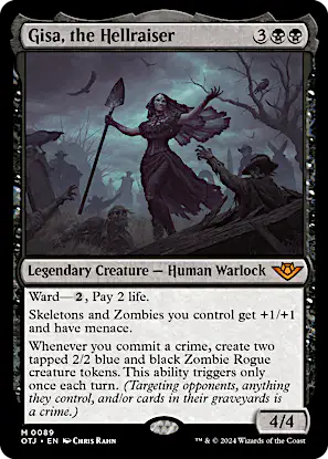 outlaws mtg cards of Thunder Junction Commander Deck At the beginning of your upkeep Lazav, Familiar Stranger | Outlaws