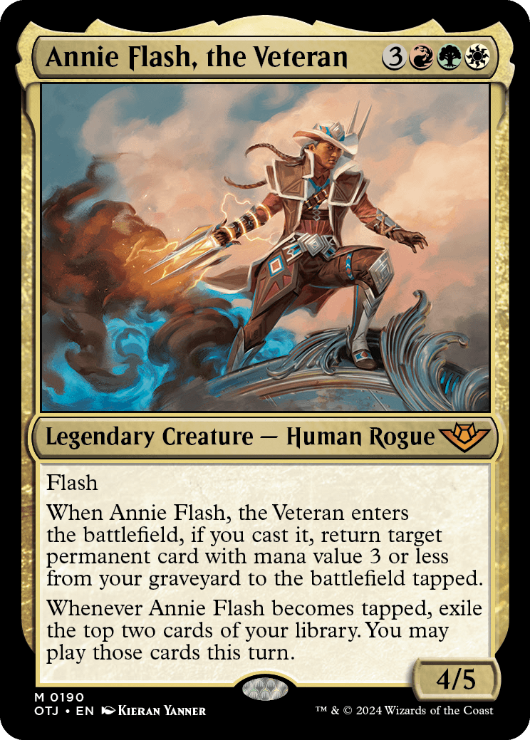 Annie Flash, the Veteran | Outlaws of Thunder Junction Foil | Standard |  Card Kingdom