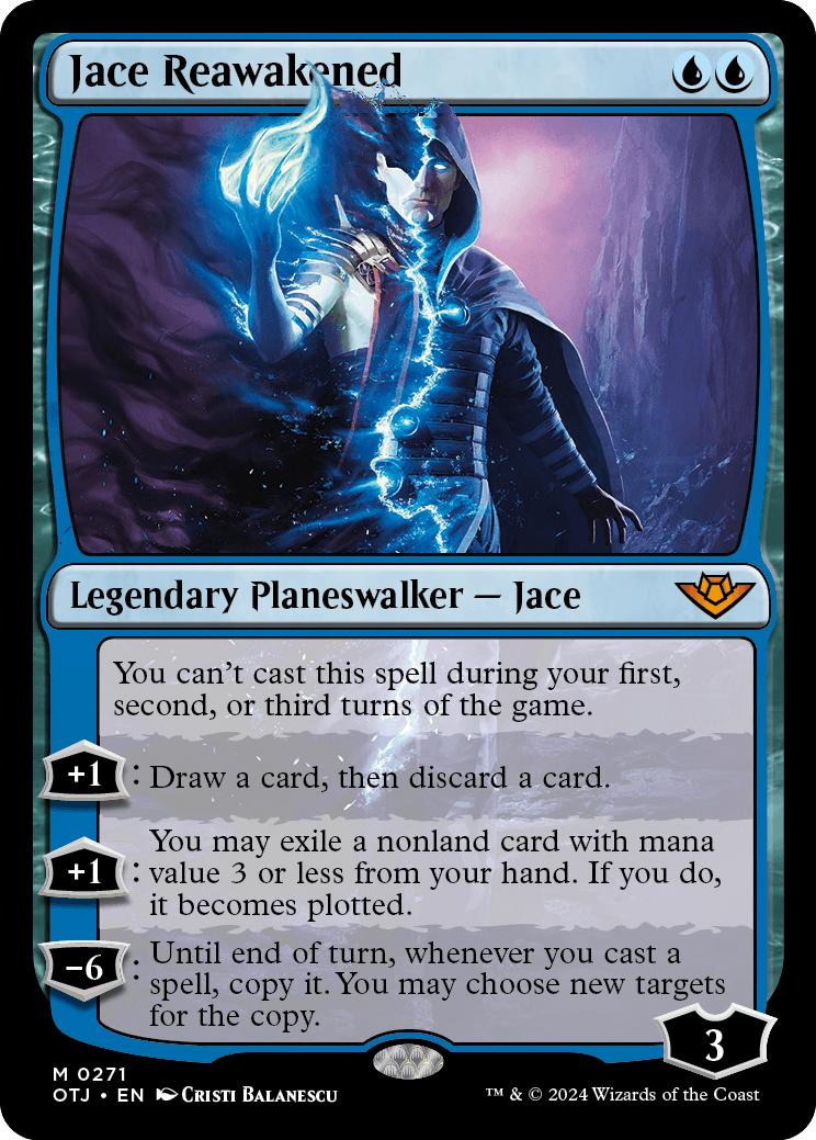 Jace Reawakened | Outlaws of Thunder Junction Variants Foil