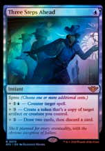 Three Steps Ahead | Outlaws of Thunder Junction Variants Foil 