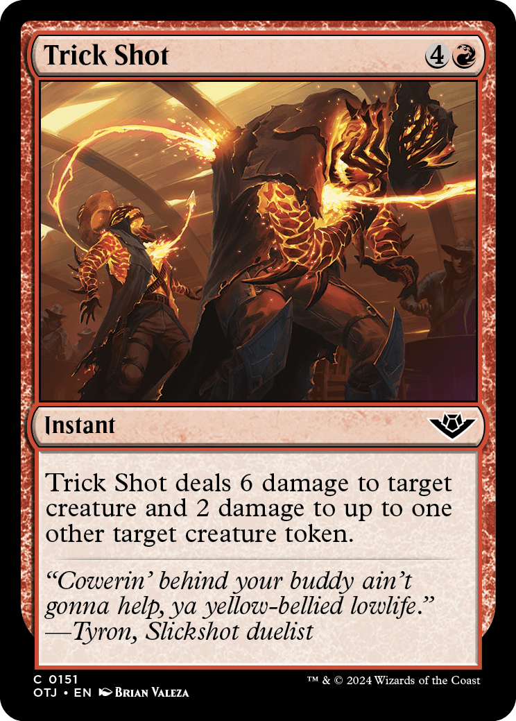 Trick Shot | Outlaws of Thunder Junction Foil | Standard | Card Kingdom