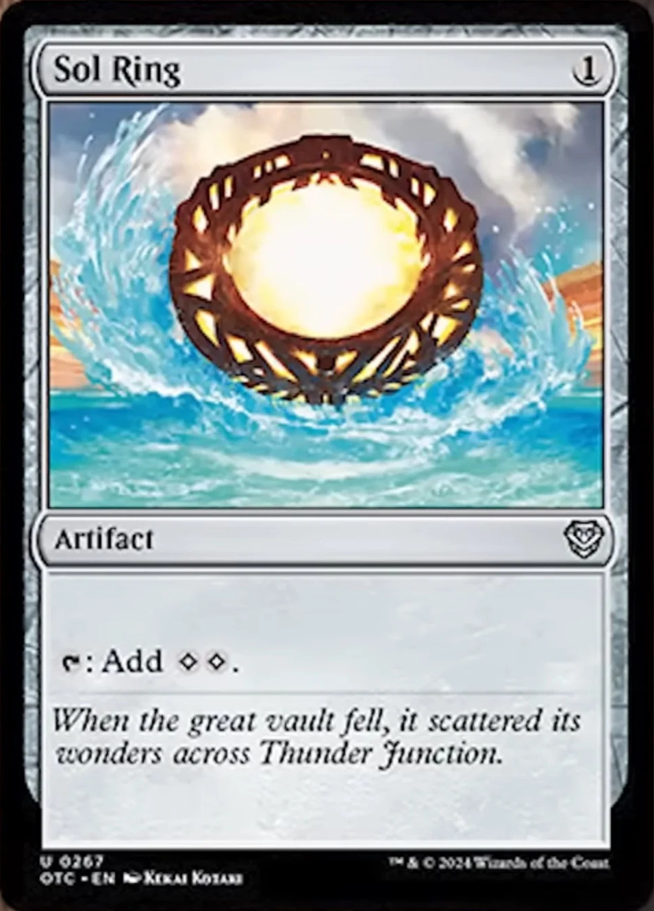 Sol Ring | Outlaws of Thunder Junction Commander Decks | Commander | Card  Kingdom