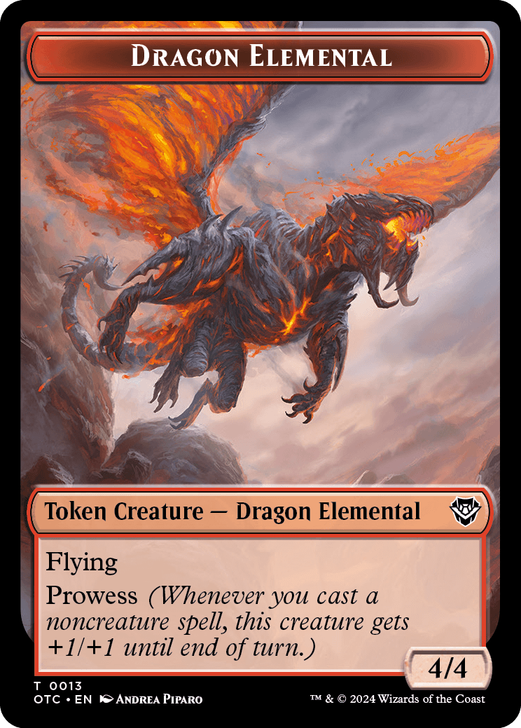 Dragon Elemental Token // Treasure Token | Outlaws of Thunder Junction  Commander Decks | Commander | Card Kingdom