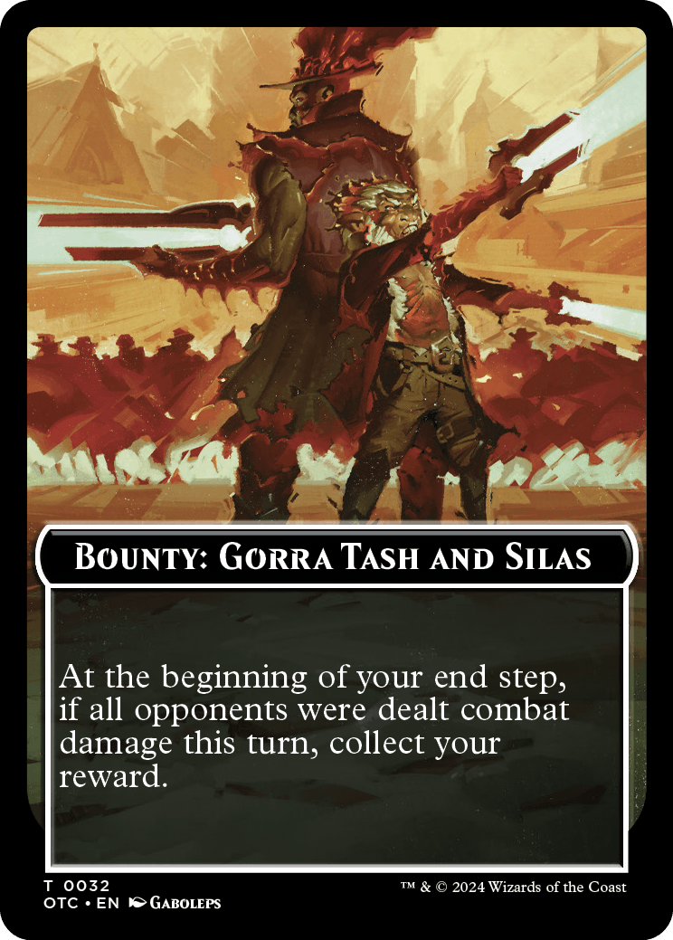 Bounty: Gorra Tash and Silas | Outlaws of Thunder Junction Commander Decks  | Commander | Card Kingdom