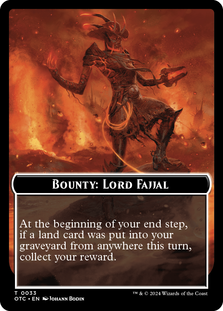 mtg thunder junction bounty cards Bounty Board | Outlaws of Thunder Junction Commander Decks | Commander