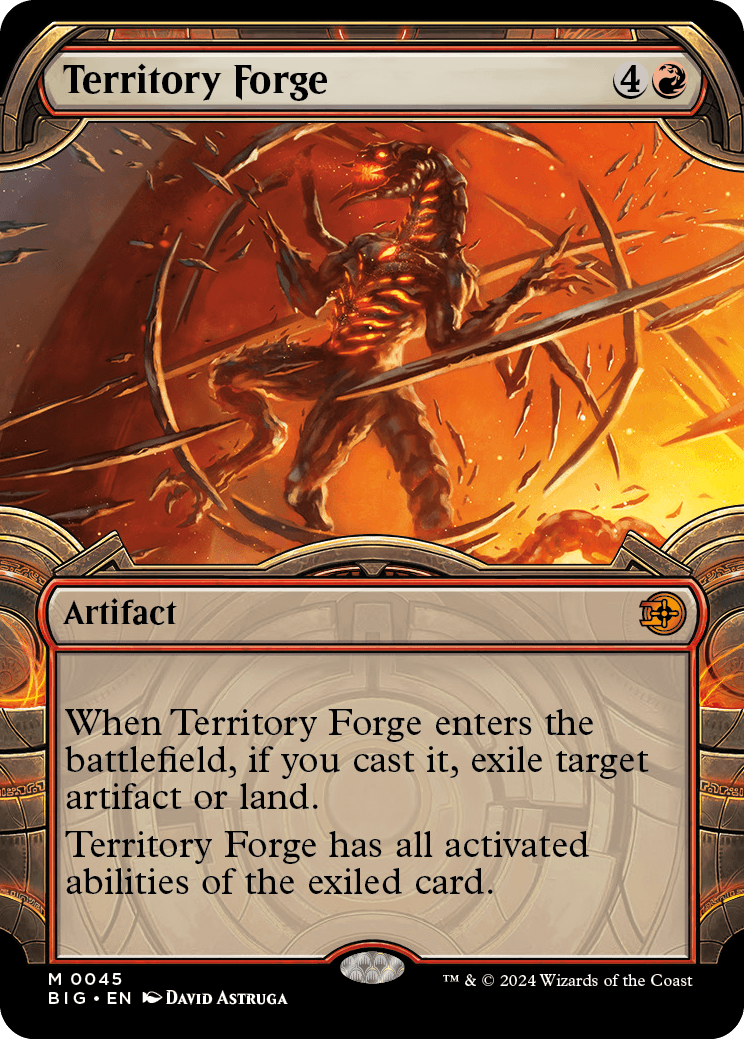 Territory Forge | Outlaws of Thunder Junction The Big Score | Card Kingdom
