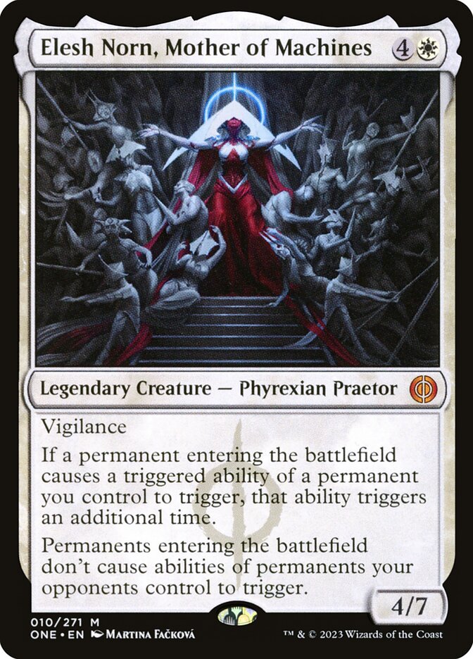 Elesh Norn, Mother of Machines S&C・Foil Elesh Norn, Mother of Machines | Phyrexia: All Will Be One Foil