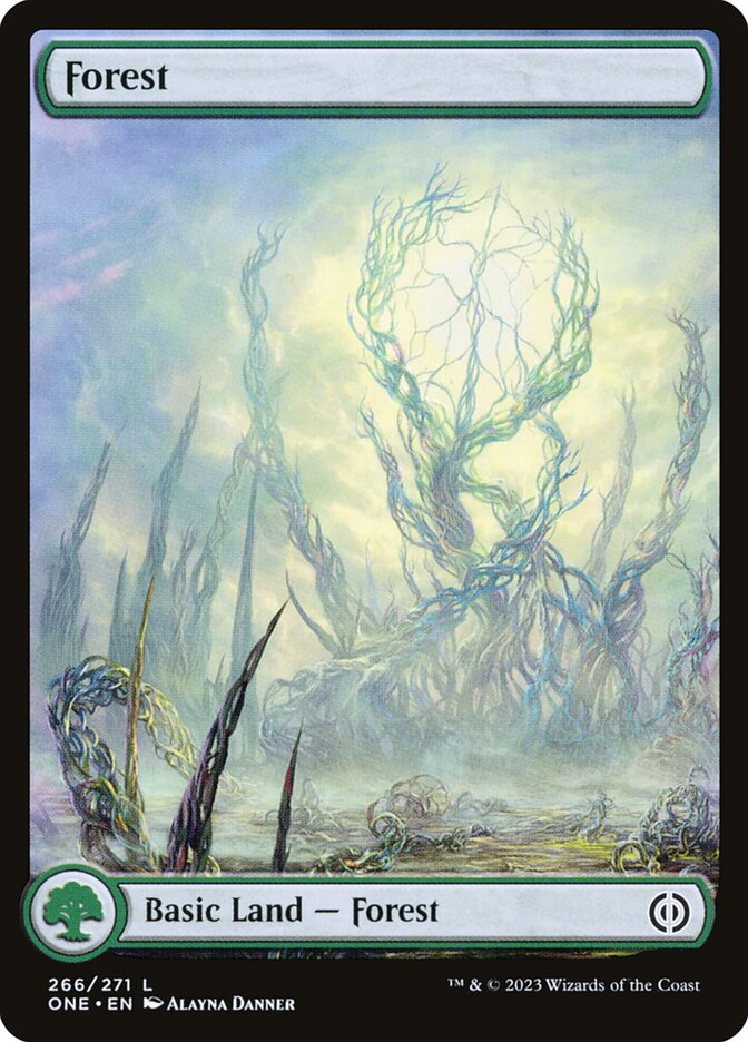 mtg phyrexia all will be one card kingdom Forest | Phyrexia: All Will Be One | Standard