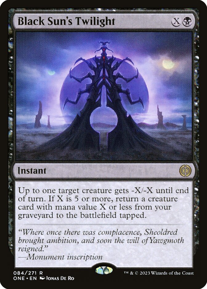 Black Sun's Twilight | Phyrexia: All Will Be One | Standard | Card Kingdom