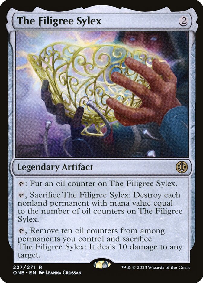 The Filigree Sylex | Phyrexia: All Will Be One Foil | Standard | Card  Kingdom