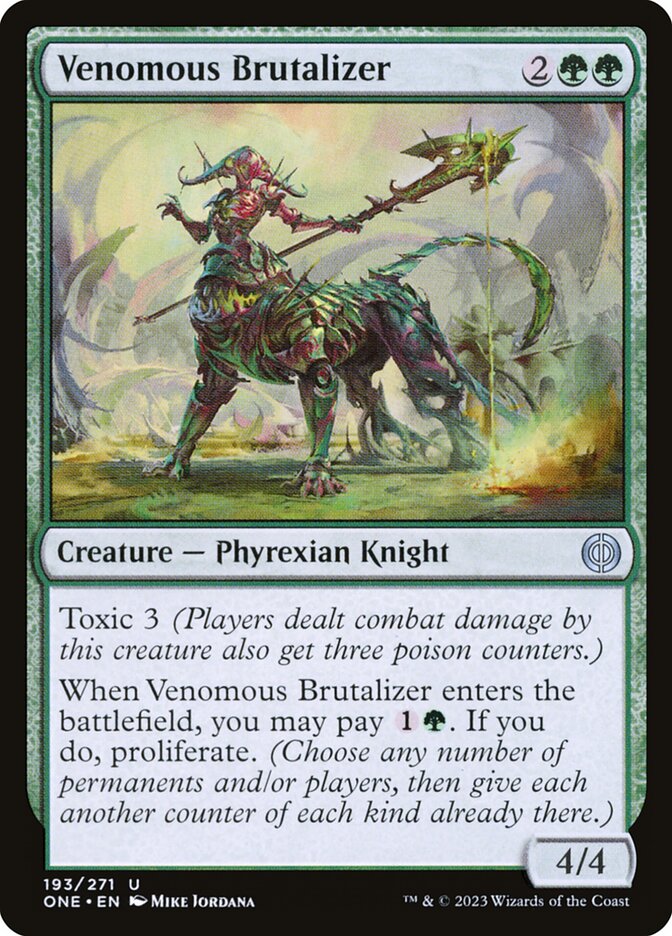 Phyrexian Atlas | Phyrexia: All Will Be One Foil | Standard | Card