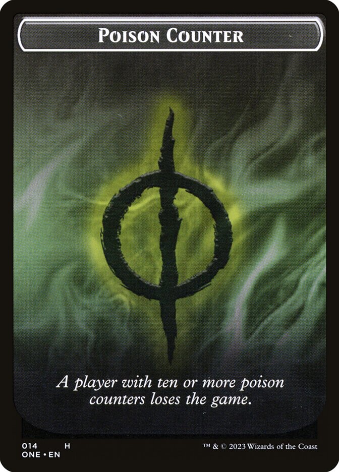 Poison Counter Token | Phyrexia: All Will Be One | Standard | Card Kingdom