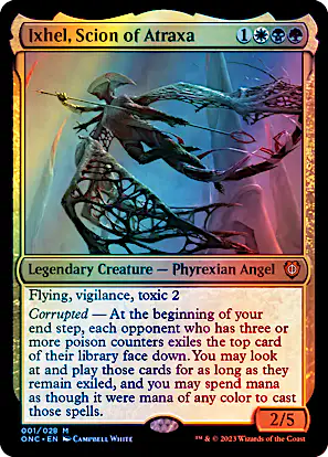 mtg commander decks phyrexia Magic the Gathering: vs. The Coalition Duel (2 Limited Edition Theme Decks) : Toys & Games 1 until end of turn for each poison counter its controller has Should You Buy Phyrexia: All