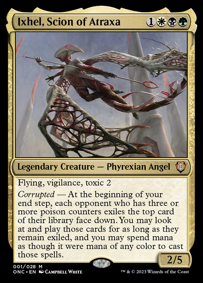 mtg one commander decks Magic: The GatheringFINAL FANTASY Decklists not actual card. Phyrexia: All Will Be One