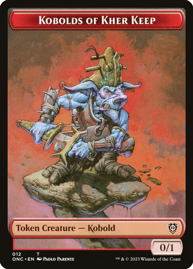 mtg kobold commander deck Kobolds of Kher Keep Token // Dragon Token | Phyrexia: All Will Be One  Commander Decks | Commander