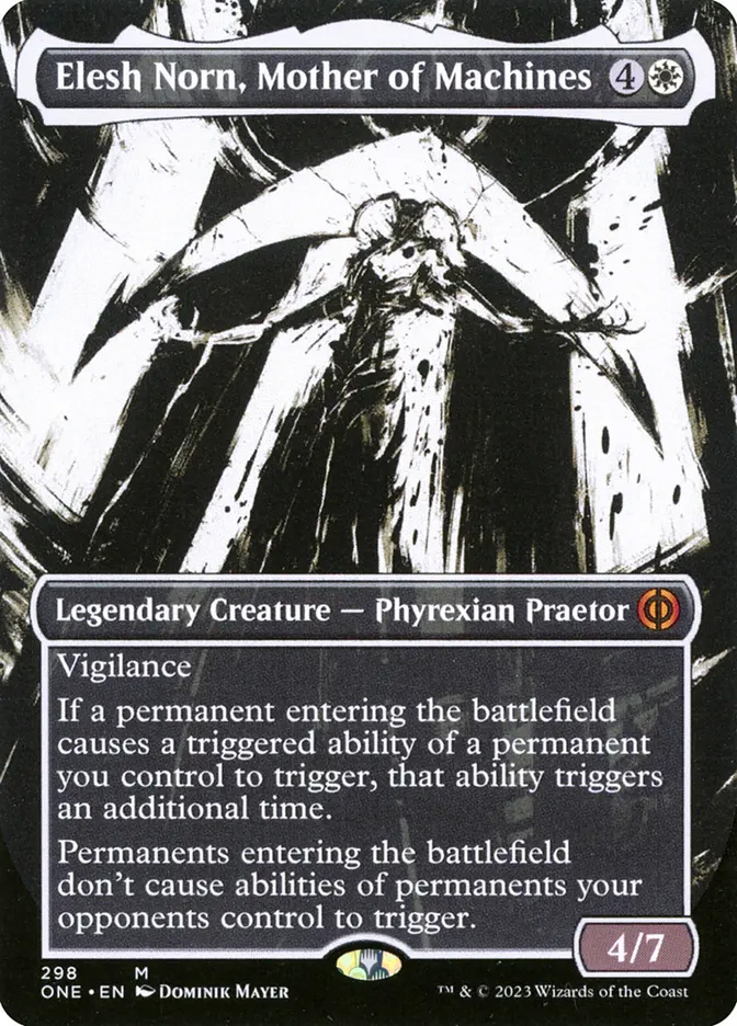 mtg new phyrexia card list Phyrexia: All Will Be One Commander Decklists Permanents you control gain indestructible until end of turn. Phyrexia: All Will Be One