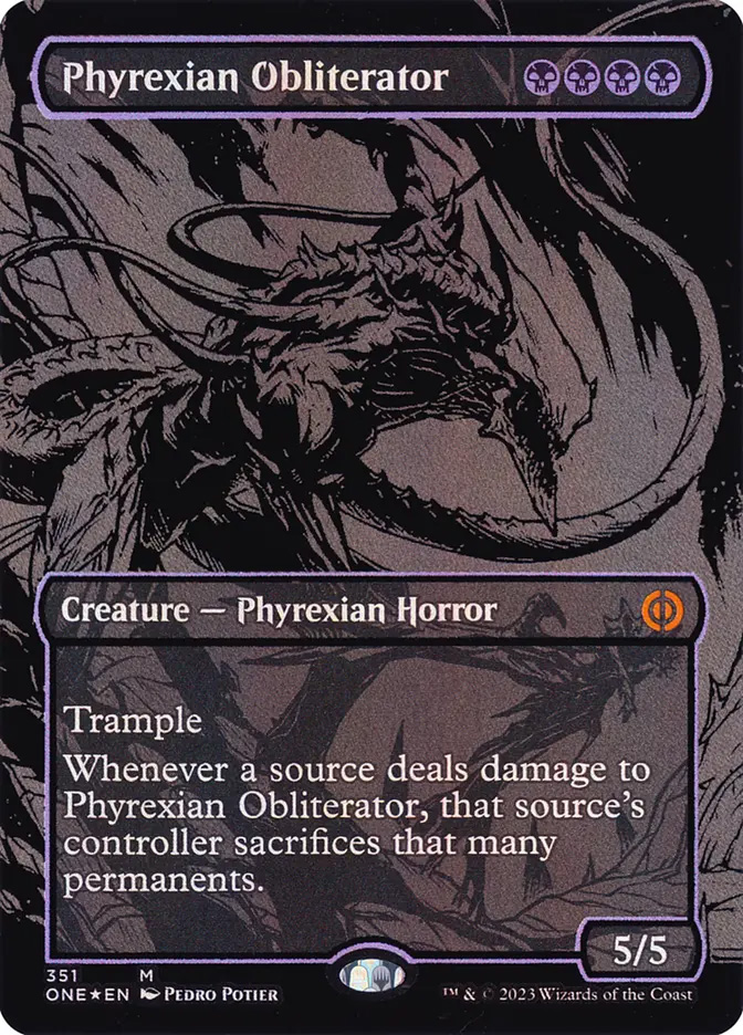 Phyrexian Obliterator | Phyrexia: All Will Be One Variants Foil