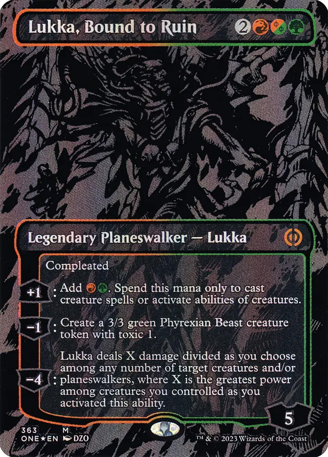 Capricious Hellraiser | Phyrexia: All Will Be One Variants Foil