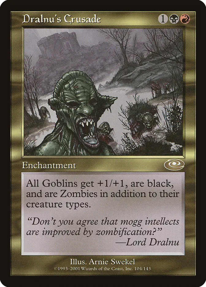 crusade card mtg Tivadar's Crusade - The Dark