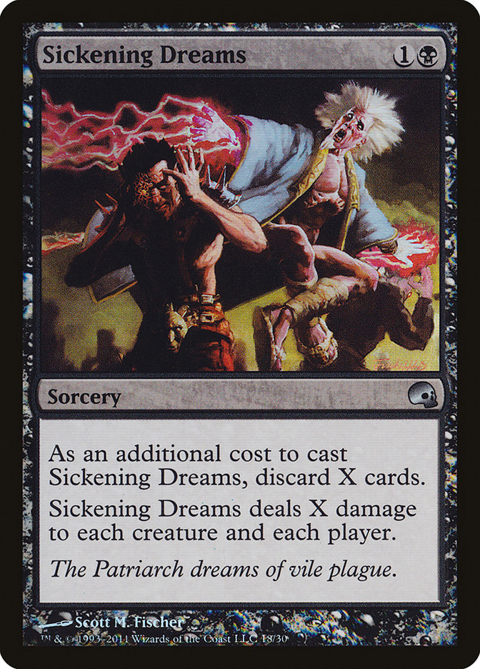 mtg graveborn card list Sickening Dreams | Premium Deck Series: Graveborn