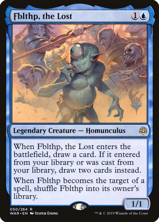 mtg fblthp cards Fblthp, the Lost : Toys & Games The top card of your library has plot lore:fblthp  Scryfall Magic: The
