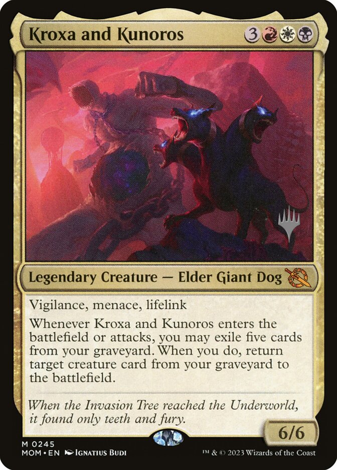 Kroxa and Kunoros | March of the Machine Foil | Standard | Card