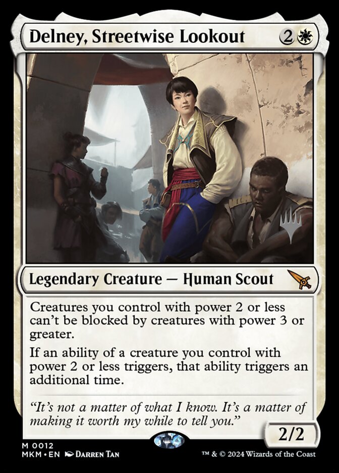 デルニー プロモ Delney, Streetwise Lookout | Promo Pack | Card Kingdom