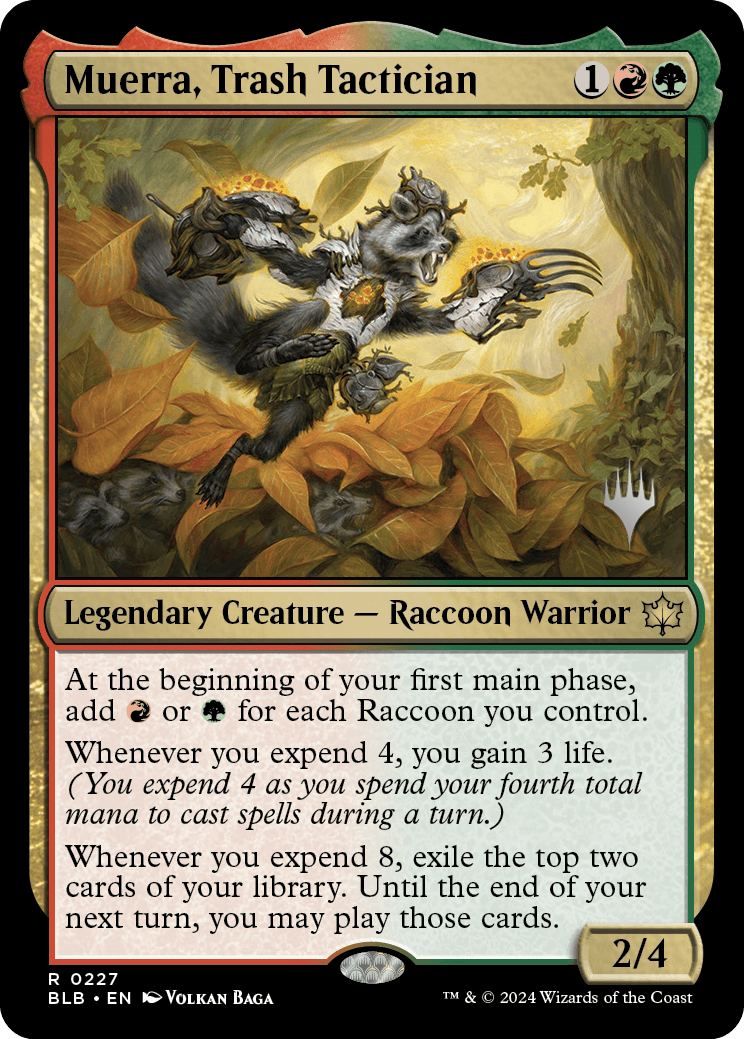 Muerra, Trash Tactician | Promo Pack Foil | Card Kingdom