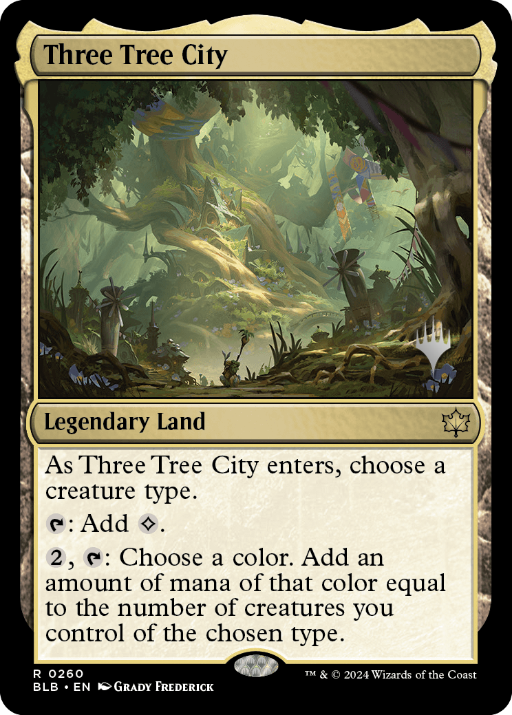 Three Tree City | Promo Pack Foil | Card Kingdom