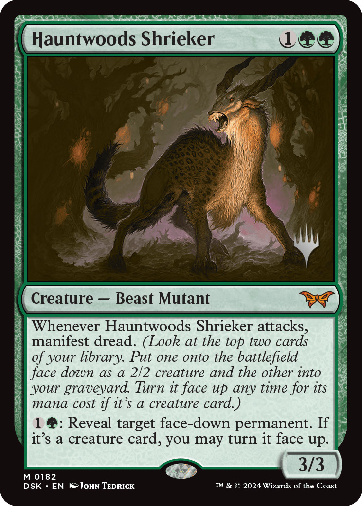 Hauntwoods Shrieker | Promo Pack Foil | Card Kingdom