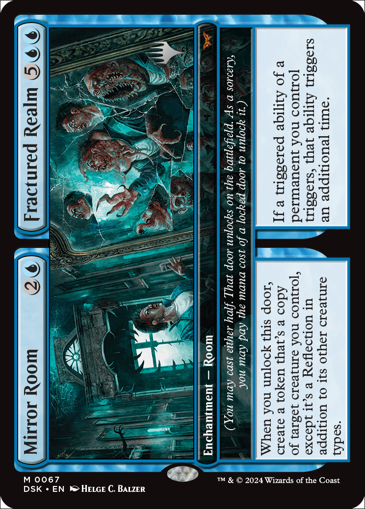 mtg all room cards Duskmourn: House of Horror Commander Decks – TC Paint Ball & War Room main image 1