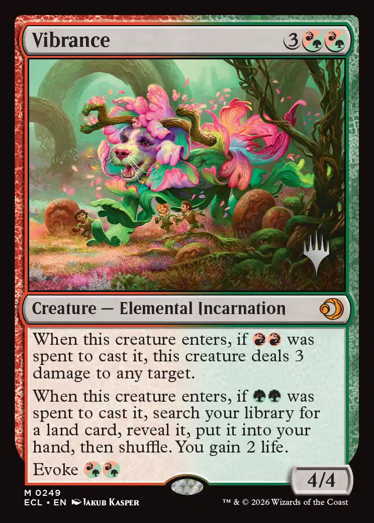 Vibrance | Promo Pack Foil | Card Kingdom