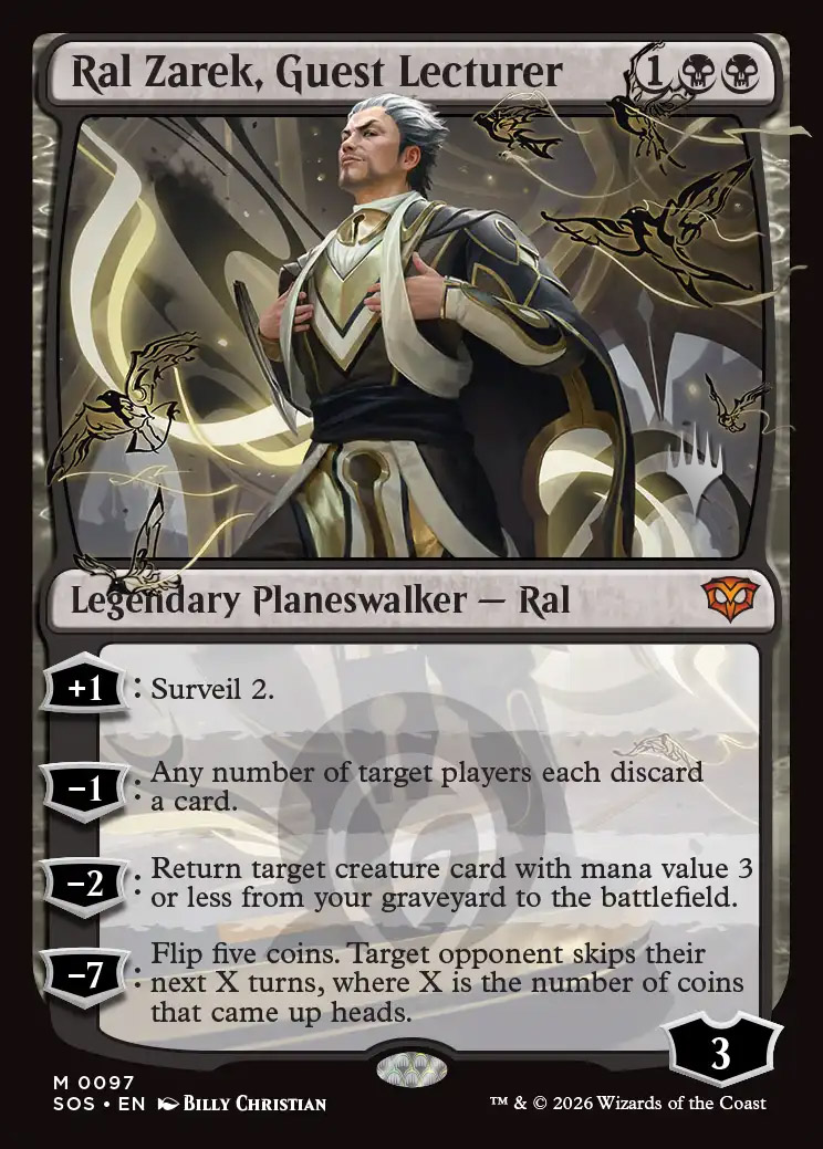 Ral Zarek, Guest Lecturer | Promo Pack | Card Kingdom