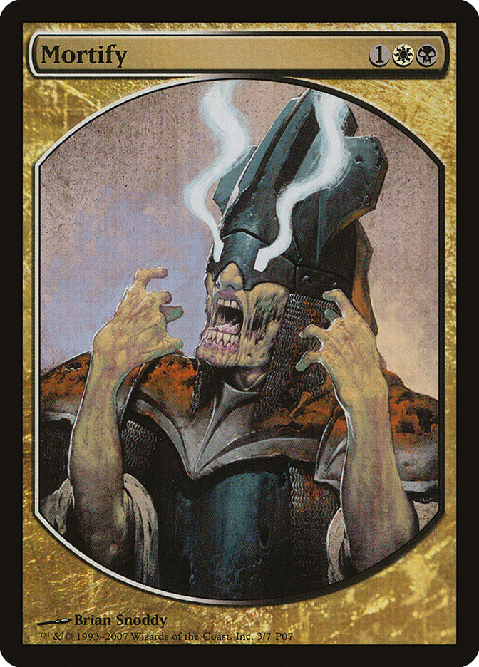 Mtg Textless Player Rewards Mortify [Textless Player Rewards]
