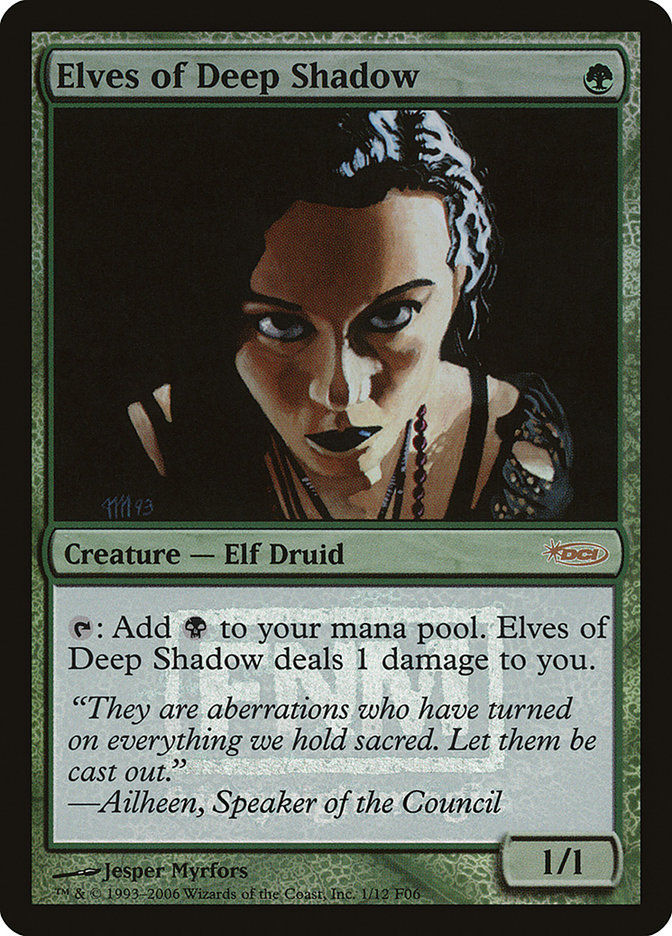 Elves of Deep Shadow | Promotional | Card Kingdom